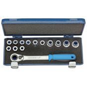 Gedore Dopsleutelset 19 SKU-20 14-dlg 10-24 mm
