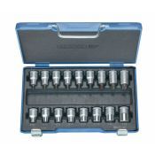 Gedore Dopsleutel-schroevendraaierset ITX 19 TX-017 1/2" TX TX