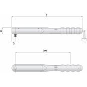 Gedore Momentsleutel DREMOMETER 8565-01 AL 3/8" 8-40 Nm