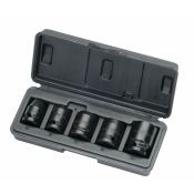 Gedore Slagmoerdopsleutelset K 19-028 1/2", 5-dlg 10-24 mm
