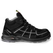 Grisport Werkschoenen Firm Hoog Cross Safety S3 Zwart/Grijs