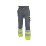 Hikoki Werkbroek Hi-Vis Omaha GRIJS/FLUO-GEEL MT 54