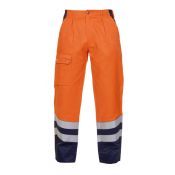 Hydrowear En20471 Broek Hamm Fluor Oranje - Groen