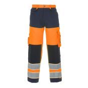 Hydrowear En20471 Broek Idstein Fluor Oranje - Marine