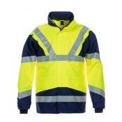 Hydrowear En20471 Parka Pluto Fluor Geel - Marine