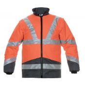 Hydrowear En20471 Parka Pluto Fluor Rood - Grijs