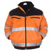 Hydrowear En20471 Pilotjack Helsinki Fluor Oranje - Zwart