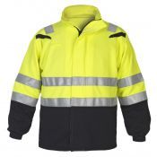 Hydrowear Fr Ast Fleece Macedonie Fluor Geel - Zwart