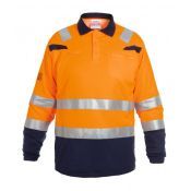 Hydrowear Fr Ast Polo Marbella Fluor Oranje - Marine