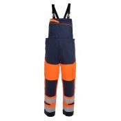 Hydrowear Multinorm Amerikaanse Overal Milos Fluor Oranje - Marine