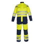 Hydrowear Multinorm Overal Mumbai Fluor Geel - Marine