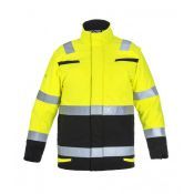 Hydrowear Multinorm Softshell Menorca Fluor Geel - Zwart