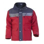 Hydrowear Parka Kiel Rood - Grijs