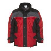 Hydrowear Parka Keulen Zwart - Rood