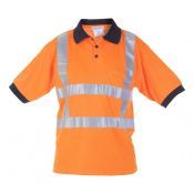 Hydrowear Polo RWS Tilburg Fluor Oranje