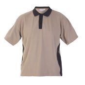 Hydrowear Polo Tolbert Khaki - Zwart