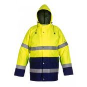 Hydrowear Sns Parka Unna Fluor Geel - Marine