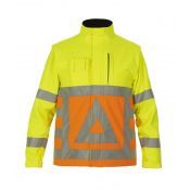 Hydrowear Softshell Terwolde Fluor Oranje - Fluor Geel