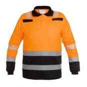 Hydrowear Sweater Tokio Fluor Oranje - Zwart