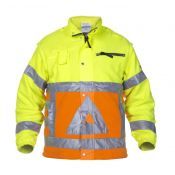 Hydrowear Fleece Florence Fluor Oranje - Fluor Geel