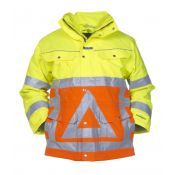 Hydrowear Parka Florence Fluor Oranje - Fluor Geel