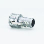Snelkoppeling type C vrouwelijk met slangpilaar, aluminium TYPE C - 51 MM