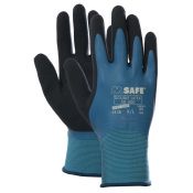 M-Safe Werkhandschoen  Double L Atex 50-400 Zwart/blauw