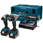 Makita 18 V Combiset voor zwaardere boor- en (slag)schroefklussen DLX2432TJ