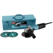 Makita 230 V Haakse slijper 125 mm 9558HNRGK3