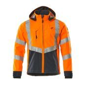 Mascot Hi-Vis Softshell Jack Blackpool 15502-246 Oranje/Marineblauw