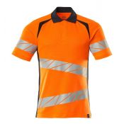 Mascot High-Vis Poloshirt Premium 19083-771 Oranje/Donkermarine Mt 2XL