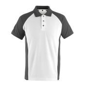 Mascot Poloshirt Bottrop Wit/donkerantraciet