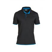 Dassy Profesional Workwear Poloshirt Orbital Zwart/blauw