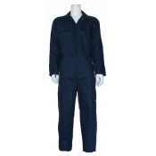 . Overall 100% Katoen Drukknopen Navy Mt 58 NAVY MT 58