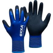 Oxxa® Werkhandschoenen X-Pro Winter Dry 51-870 Zwart/Blauw