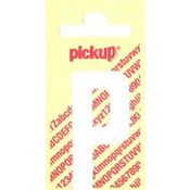 Pickup Plakletters Wit 60 Mm - P