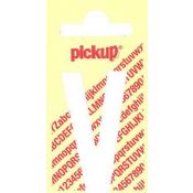 Pickup Plakletters Wit 60 Mm - V