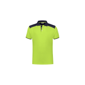 Santino Poloshirt Tivoli Lime / Real Navy