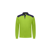 Santino Polosweater Tesla Lime / Real Navy