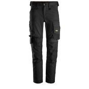 Snickers Allroundwork, Stretch Werkbroek Snickers 6341 Zwart Mt 048
