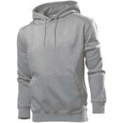 Stedman Ste4100 Stedman Sweater Hooded For Him Grey Heather Xl Him Grey Heather XL HIM