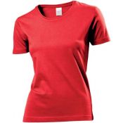Stedman T-shirt Classic-T for her 186C Scarlet Rood