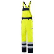 Tricorp Amerikaanse Overall Multinorm Bicolor 753011 Fluor Yellow-Ink