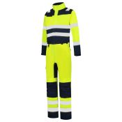 Tricorp Overall High Vis Bicolor 753009 Fluor Yellow-Ink