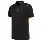 Tricorp Poloshirt Accent 202703 Black/Orange