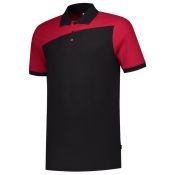 Tricorp Poloshirt Bicolor Naden 202006 Black-Red