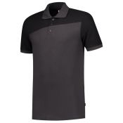 Tricorp Poloshirt Bicolor Naden 202006 Darkgrey-Black