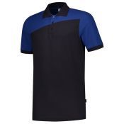 Tricorp Poloshirt Bicolor Naden 202006 Navy-Royalblue