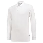 Tricorp Poloshirt Fitted 210 Gram Lange Mouw 201017 White