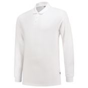 Tricorp Poloshirt Fitted 210 Gram Lange Mouw 201017 White